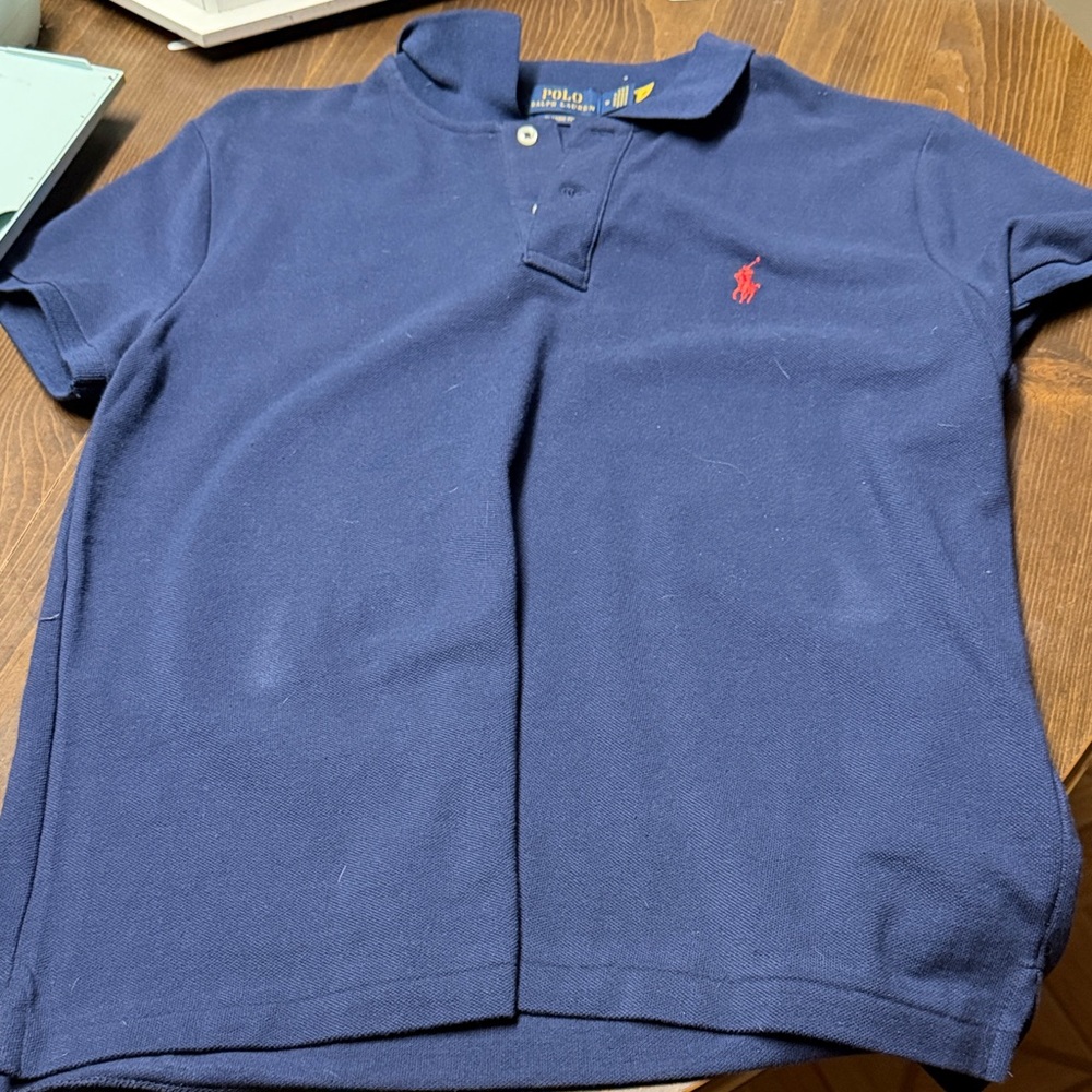 Polo Ralph Lauren Navy Blue Polo Shirt
